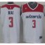 Washington Wizards #3 Bradley Beal White Stitched Revolution 30 NBA Jersey