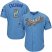 Kansas City Royals #2 Alcides Escobar Light Blue 2015 World Series Champions Gold Program Cool Base Stitched Youth MLB Jersey