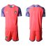 Italy Blank Pink Goalkeeper Soccer Country Jersey