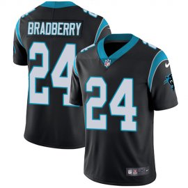 Nike Carolina Panthers #24 James Bradberry Black Team Color Mens Stitched NFL Vapor Untouchable Limited Jersey