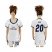Womens Real Madrid #20 Jese Home Soccer Club Jersey