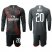 AC Milan #20 Abate Third Long Sleeves Soccer Club Jersey