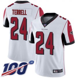Nike Atlanta Falcons #24 A.J. Terrell White Youth Stitched NFL 100th Season Vapor Untouchable Limited Jersey