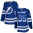 Adidas Tampa Bay Lightning #35 Curtis McElhinney Blue Home Authentic Drift Fashion Stitched NHL Jersey