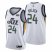 Nike Utah Jazz #24 Marques Bolden White Mens 2021-22 NBA 75th Anniversary Diamond Swingman Jersey – Association Edition Mens