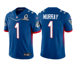 Mens Arizona Cardinals #1 Kyler Murray Blue 2022 Pro Bowl Vapor Untouchable Stitched Limited Jersey