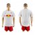 Red Bull Blank White Home Soccer Club Jersey