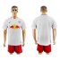 Red Bull Blank White Home Soccer Club Jersey