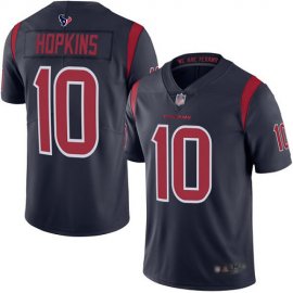 Nike Houston Texans #10 DeAndre Hopkins Navy Blue Mens Stitched NFL Limited Rush Jersey