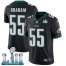 Nike Philadelphia Eagles #55 Brandon Graham Black Alternate Super Bowl LII Mens Stitched NFL Vapor Untouchable Limited Jersey