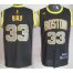 Boston Celtics 33 Larry Bird Black Electricity Fashion Revolution 30 Swingman NBA Jerseys Cheap