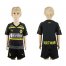 Dortmund Blank Away Kid Soccer Club Jersey