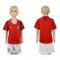 England Blank Away Kid Soccer Country Jersey