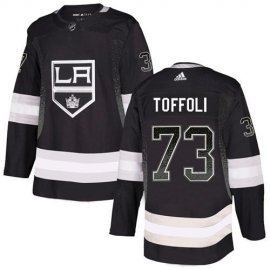 Adidas Los Angeles Kings #73 Tyler Toffoli Black Home Authentic Drift Fashion Stitched NHL Jersey