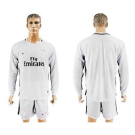 Paris Saint-Germain Blank Sec Away Long Sleeves Soccer Club Jersey