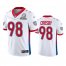 Mens Las Vegas Raiders #98 Maxx Crosby 2022 White Pro Bowl Stitched Jersey