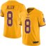 Nike Washington Football Team #8 Kyle Allen Gold Youth Stitched NFL Limited Rush Jersey