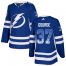 Adidas Tampa Bay Lightning #37 Yanni Gourde Blue Home Authentic Drift Fashion Stitched NHL Jersey