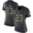 Nike Detroit Lions #23 Darius Slay Jr Black Womens Stitched NFL Limited 2016 Salute to Service Jersey