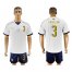 Italy #3 Chiellini Away Soccer Country Jersey