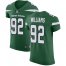 Nike New York Jets #92 Leonard Williams Green Team Color Mens Stitched NFL Vapor Untouchable Elite Jersey