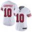 Nike San Francisco 49ers #10 Jimmy Garoppolo White Rush Womens Stitched NFL Vapor Untouchable Limited Jersey