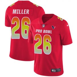 Nike Houston Texans #26 Lamar Miller Red Youth Stitched NFL Limited AFC 2019 Pro Bowl Jersey