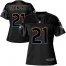 Nike Las Vegas Raiders #21 Gareon Conley Black Womens NFL Fashion Game Jersey