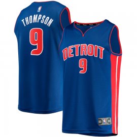 Ausar Thompson Detroit Pistons Fanatics Branded 2023 NBA Draft First Round Pick Fast Break Replica Jersey – Icon Edition – Royal