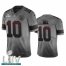 Kansas City Chiefs #10 Tyreek Hill Smoky Gray Super Bowl LIV 2020 Mens Nike Vapor Limited City Edition NFL Jersey