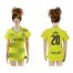 Womens Dortmund #20 Ramos Home Soccer Club Jersey