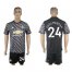 Manchester United #24 Fosu-Mensah Black Soccer Club Jersey