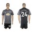 Manchester United #24 Fosu-Mensah Black Soccer Club Jersey