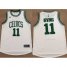 Adidas NBA Boston Celtics #11 Kyrie Irving Jersey 2017-18 New Season White Jersey
