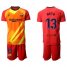 Barcelona #13 Neto Light Blue Goalkeeper Soccer Club Jersey