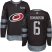 Adidas Carolina Hurricanes #6 Joel Edmundson Black 1917-2017 100th Anniversary Stitched NHL Jersey