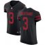 Nike San Francisco 49ers #3 C.J. Beathard Black Alternate Mens Stitched NFL Vapor Untouchable Elite Jersey