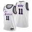 Nike Los Angeles Lakers #11 Malik Monk Mens 2022-23 City Edition NBA Jersey – Cherry Blossom White Mens