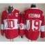 Detroit Red Wings #19 Steve Yzerman Red Winter Classic CCM Throwback Stitched NHL Jersey