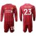 Liverpool #23 Shaqiri Home Long Sleeves Soccer Club Jersey