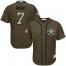 Houston Astros #7 Craig Biggio Green Salute to Service Stitched Youth MLB Jersey