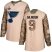 Adidas St. Louis Blues #9 Doug Gilmour Camo Authentic 2017 Veterans Day Stanley Cup Champions Stitched NHL Jersey