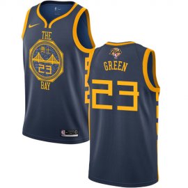 Nike Golden State Warriors #23 Draymond Green Navy Swingman City Edition Youth 2022 NBA Finals Jersey Youth