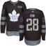 Adidas Toronto Maple Leafs #28 Tie Domi Black 1917-2017 100th Anniversary Stitched NHL Jersey