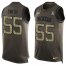 Nike Green Bay Packers #55 ZaDarius Smith Green Mens Stitched NFL Limited Salute To Service Tank Top Jersey