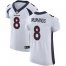 Nike Denver Broncos #8 Brandon McManus White Mens Stitched NFL Vapor Untouchable Elite Jersey