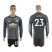 Manchester United #23 Shaw Black Long Sleeves Soccer Club Jersey