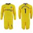 Chelsea #1 Arrizabalaga Away Long Sleeves Soccer Club Jersey