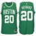 Boston Celtics #20 Gordon Hayward Road Green New Swingman Stitched NBA Jersey