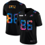 Philadelphia Eagles #86 Zach Ertz Mens Nike Multi-Color Black 2020 NFL Crucial Catch Vapor Untouchable Limited Jersey